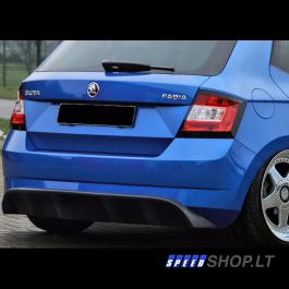 SKODA Fabia 3 galinio bamperio difuzorius